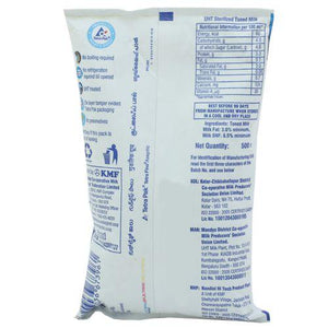 Nandini GoodLife Toned Milk, 500 ml Pouch